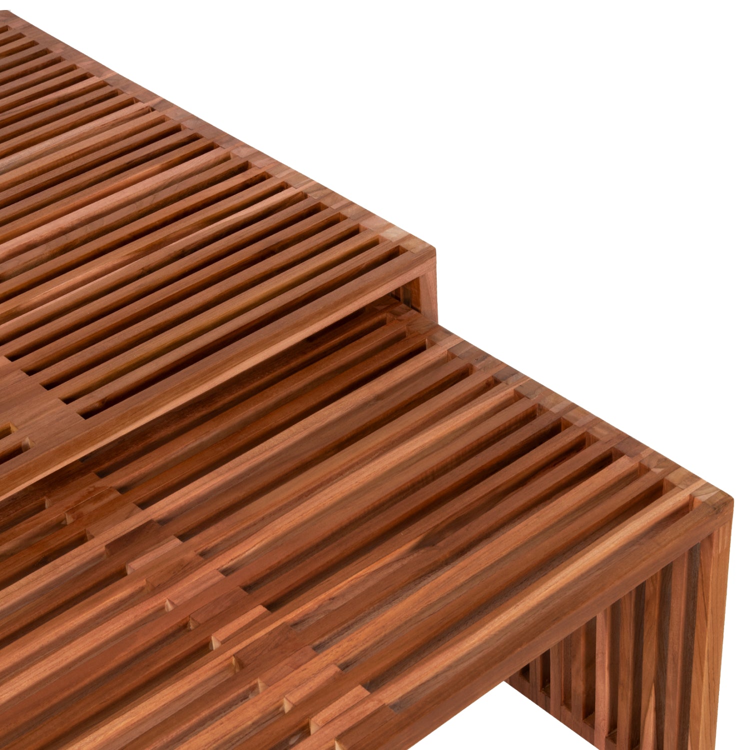 Комплект холни маси 2 бр NYA естествен цвят 86x79x46см