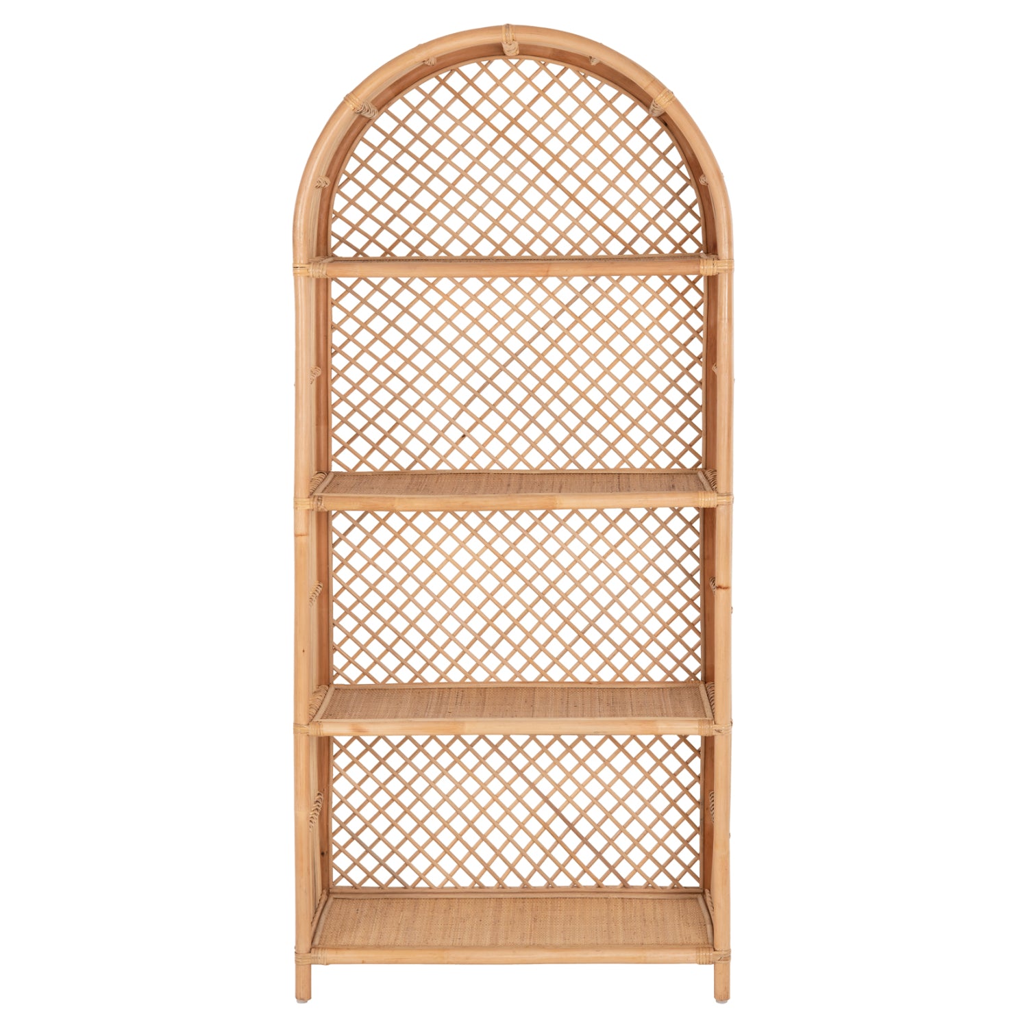 Библиотека SIMOK естествен ратан  80x40x182см