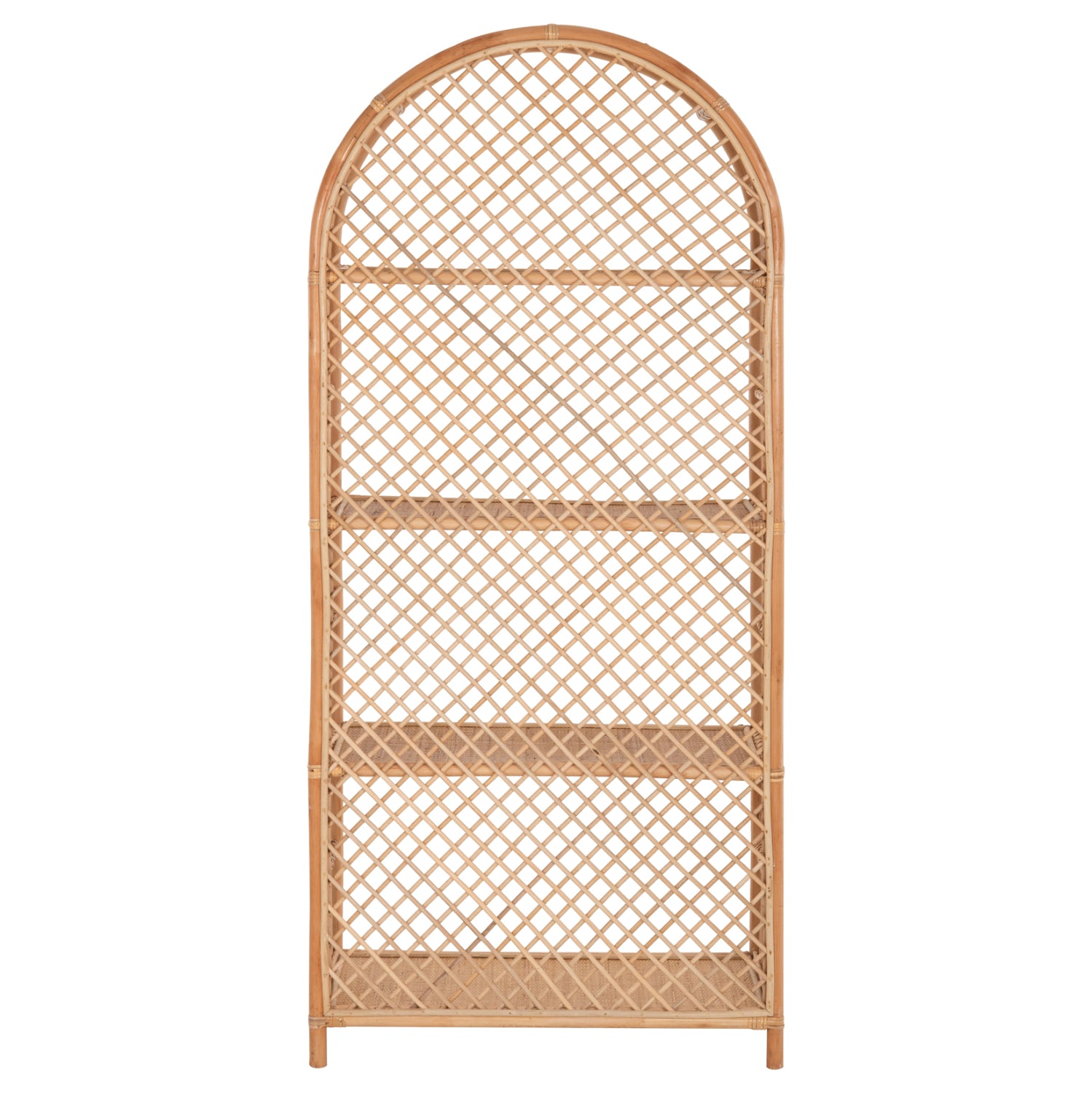 Библиотека SIMOK естествен ратан  80x40x182см
