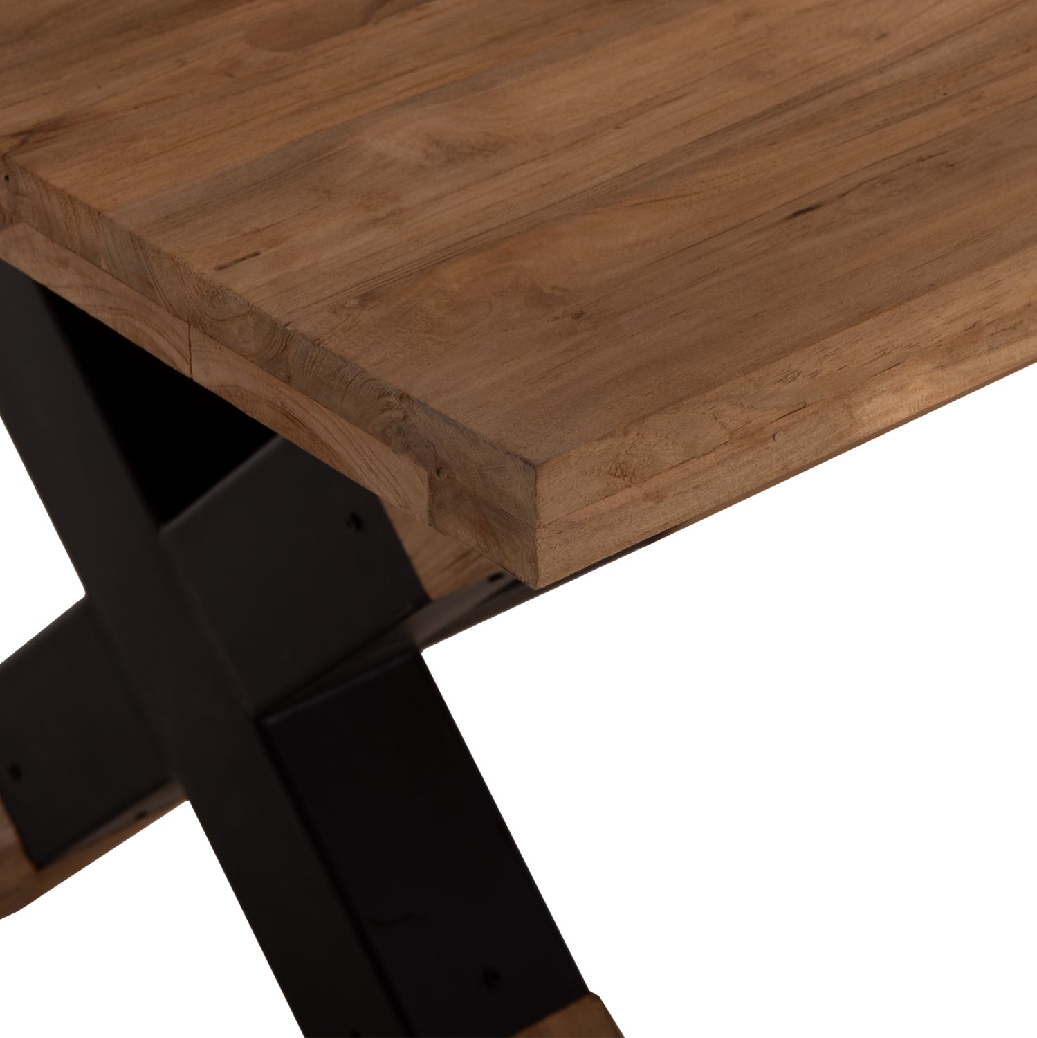 Маса KATTE 250x100x78 -натурал тиково дърво