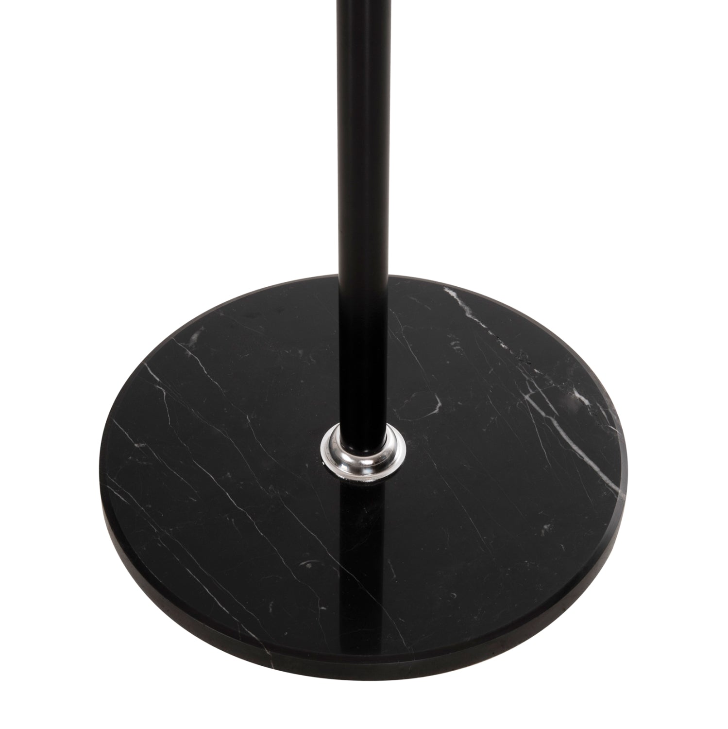 Закачалка с 8 върха цвят черен-бежов Φ36x172см