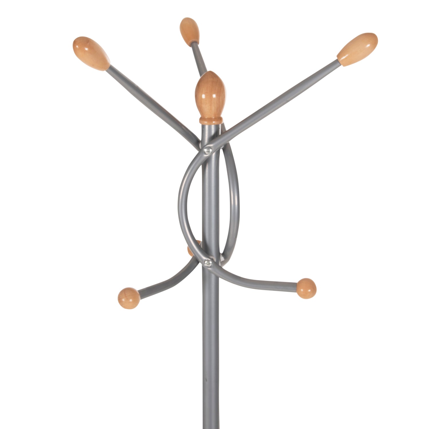 Закачалка цвят сребрист-натурал 41x41x176см