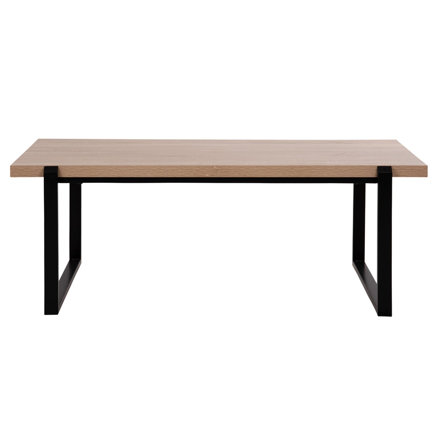 Холна маса SHABEN цвят сонома-черен 120x60X46см