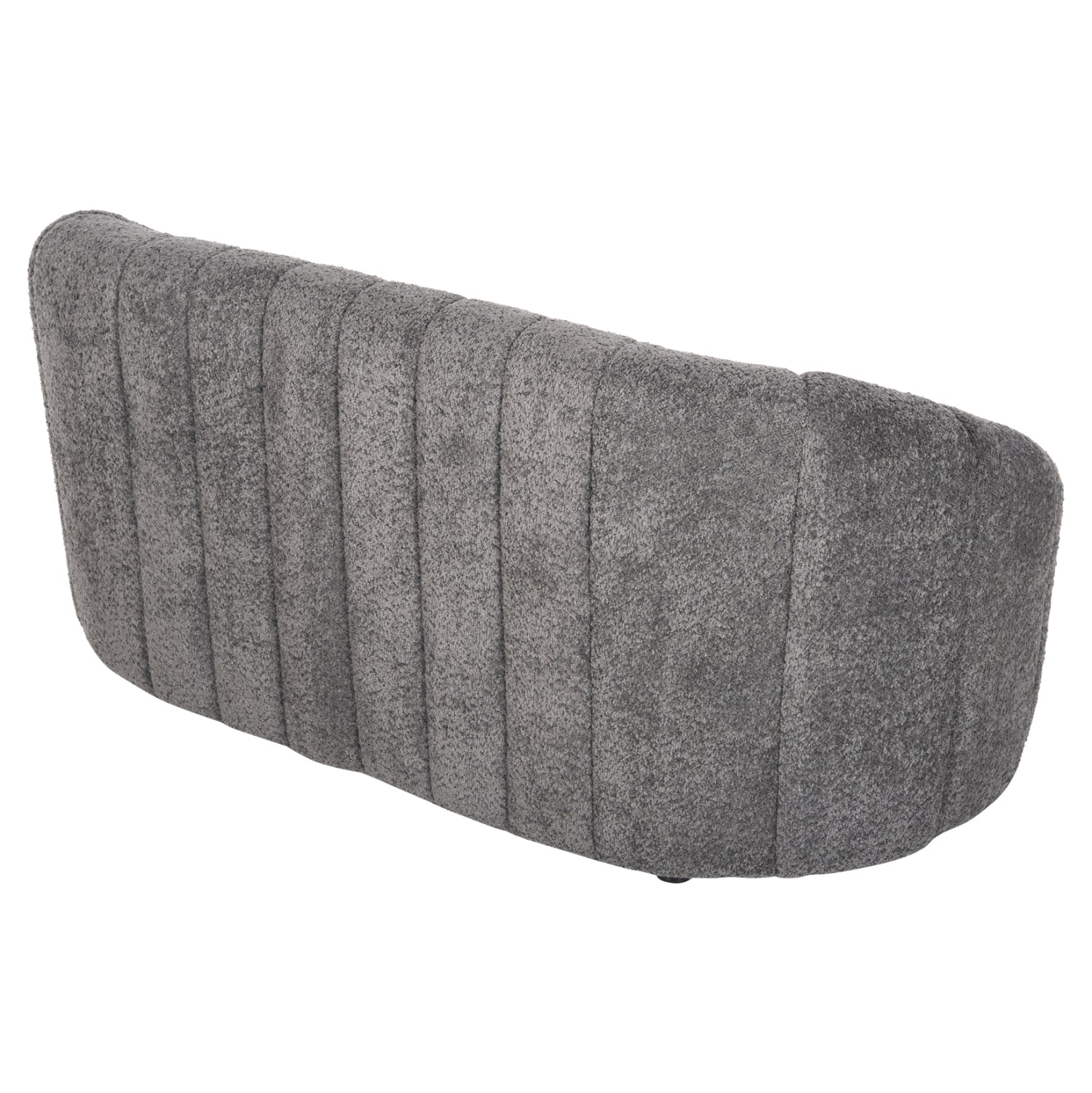 Диван MOBY букле сив цвят 145x82x67 см