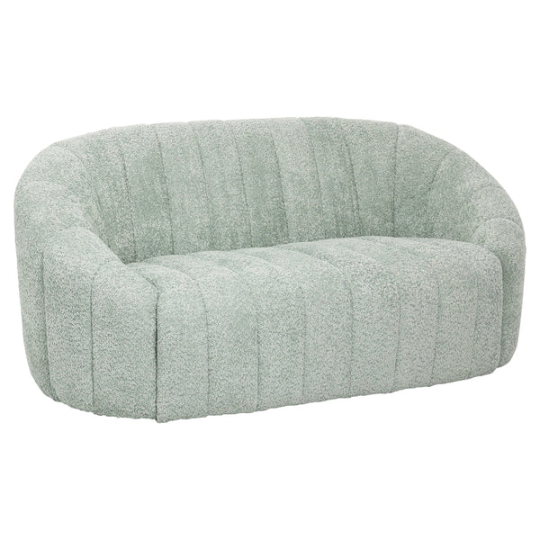 Диван  MOBY  букле цвят шам фъстък 145x82x67 см