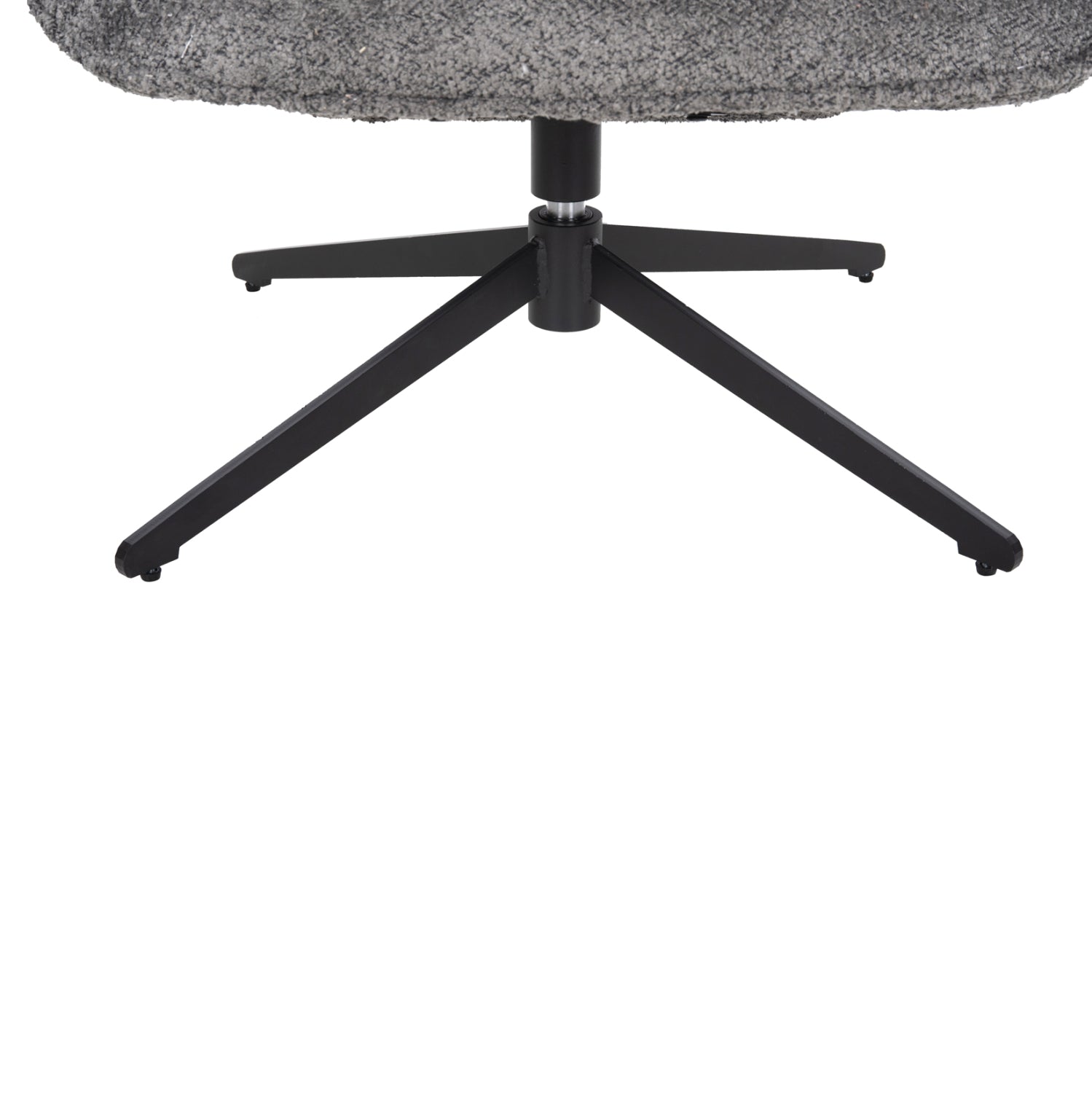 Кресло Брус букле сив цвят  86x90x97