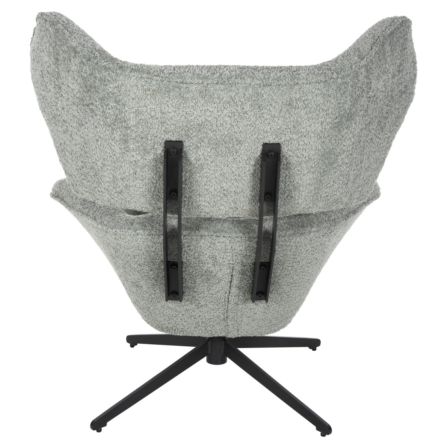 Кресло Брус букле цвят шам фъстък  86x90x97