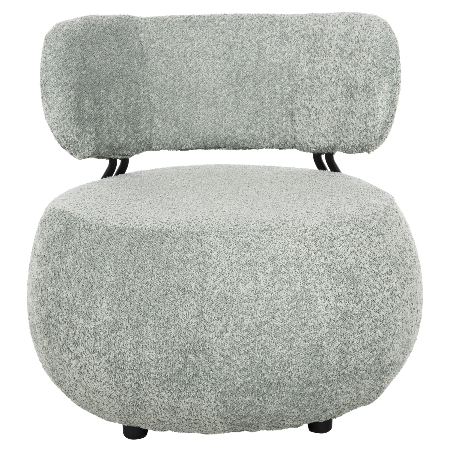 Кресло KARSEN цвят шамфъстък  75x75x75H см