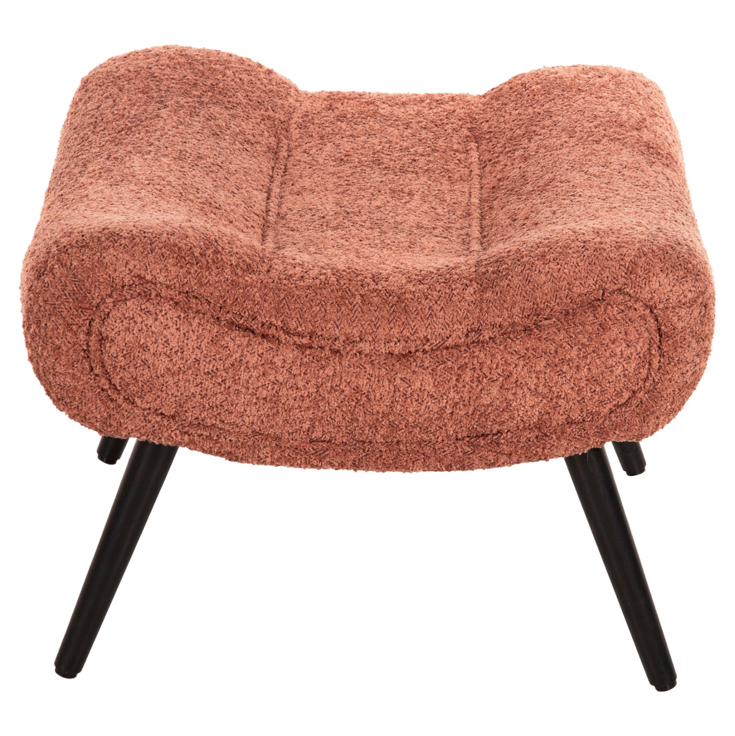 Табуретка Кемба букле розов цвят 68X58X40