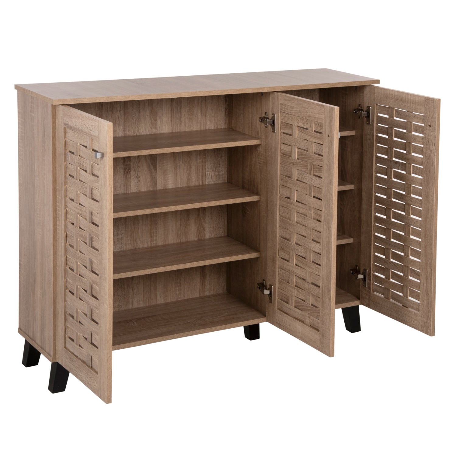 Шкаф за обувки PRODY цвят сонома 115x34x89см