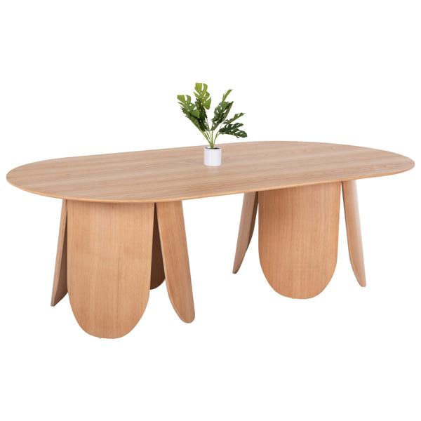 Маса трапезна DENTY-цвят дъб  240x120x75см