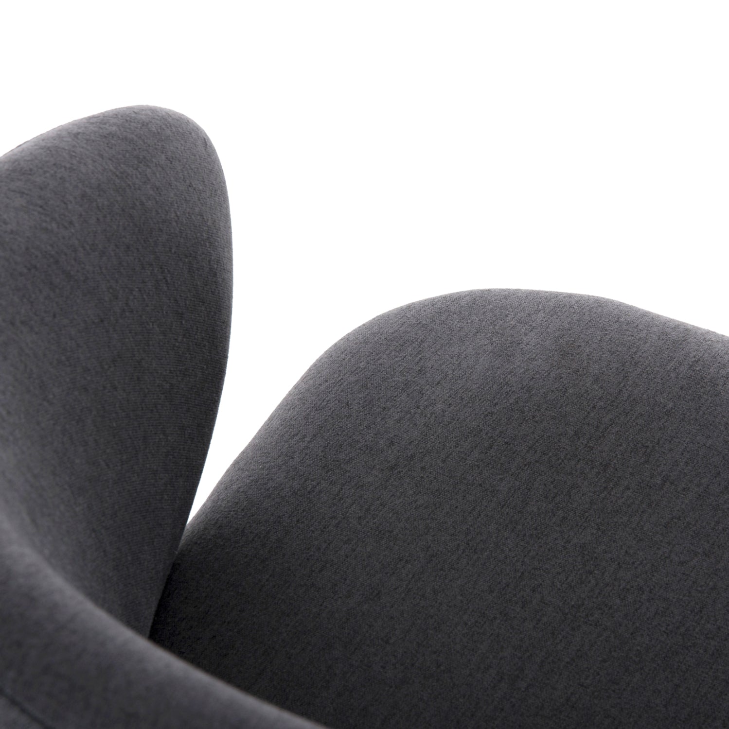 Стол  ISIAH цвят сив-черен