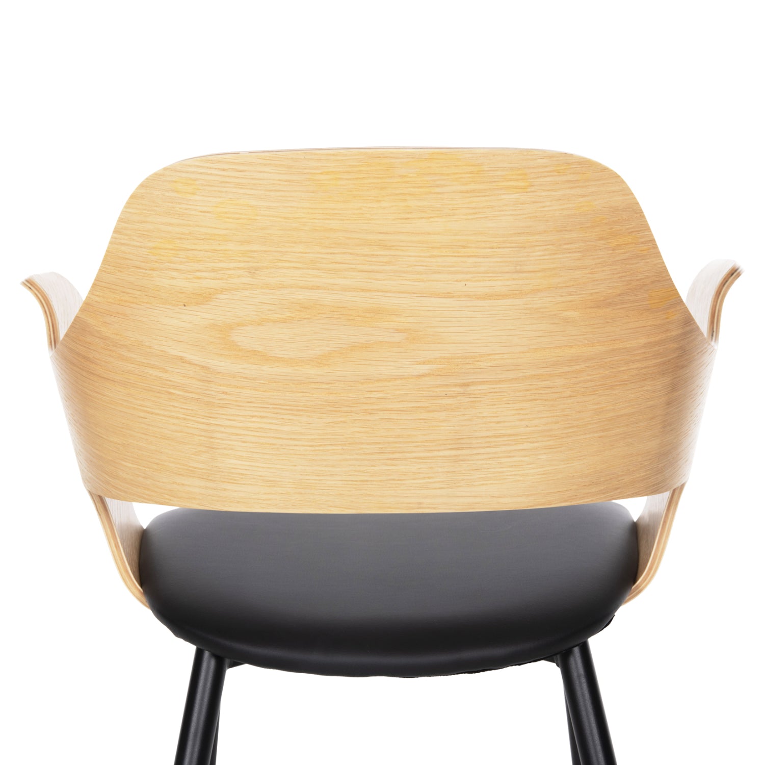 Кресло VELP цвят черен-натурал