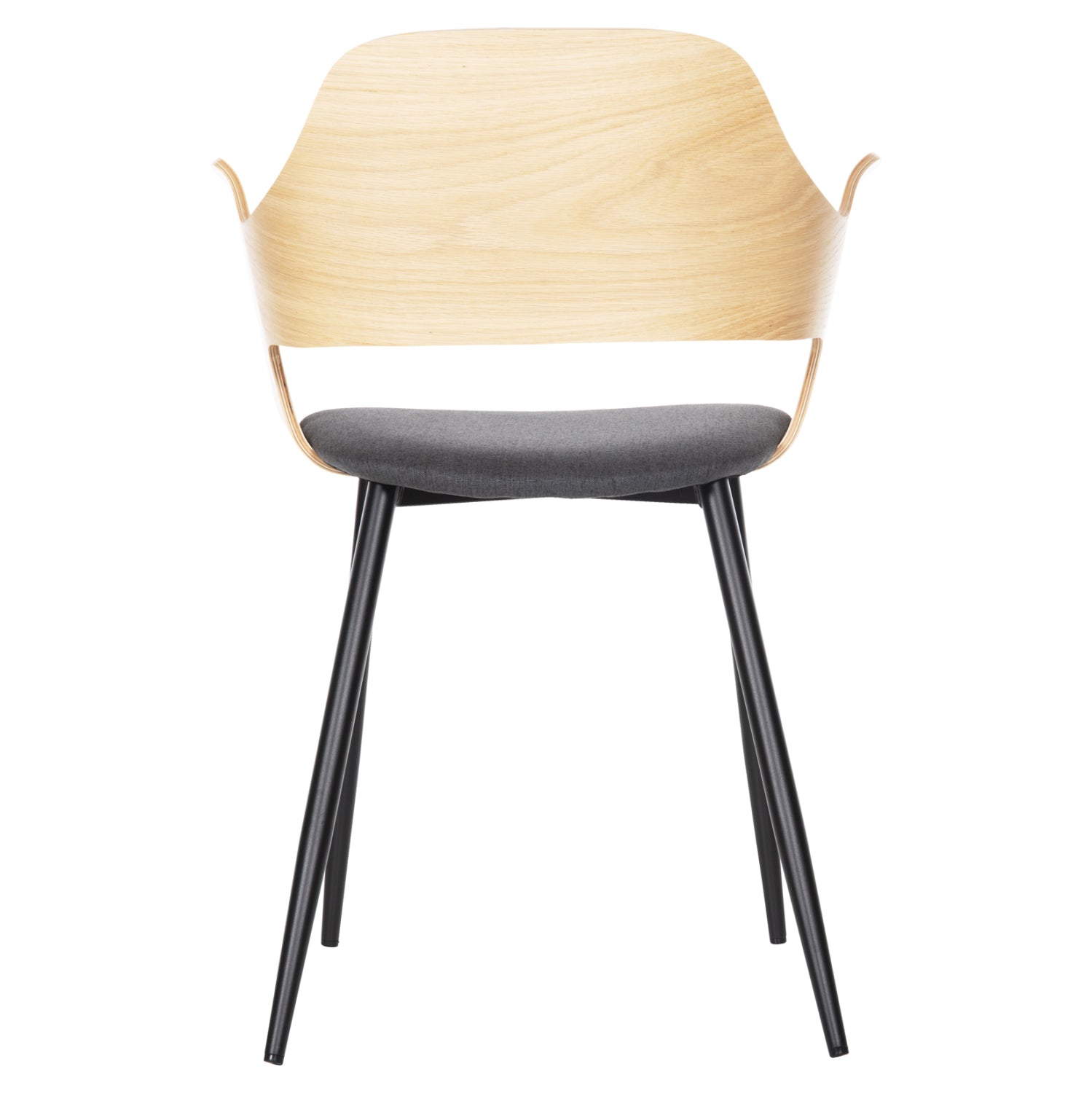 Кресло VELP цвят сив-натурал