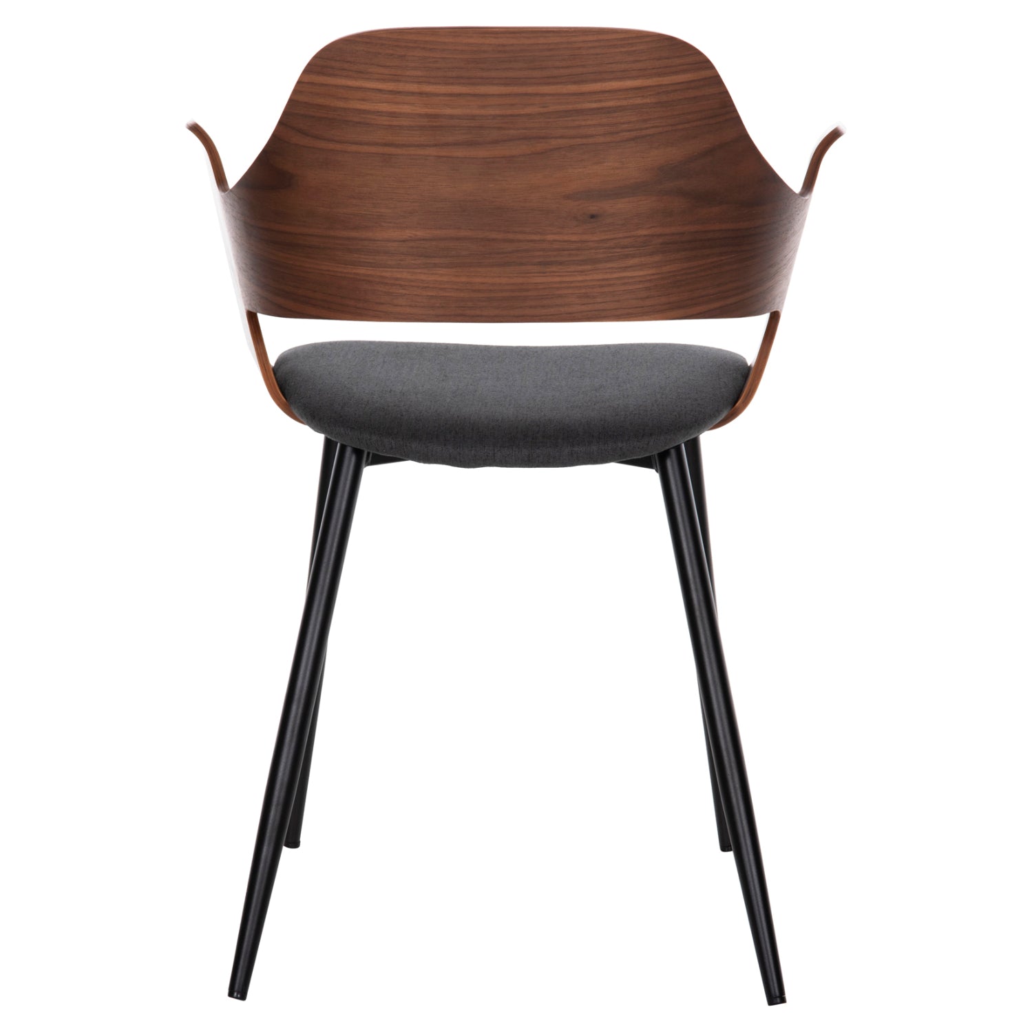 Кресло VELP  цвят сив-орех