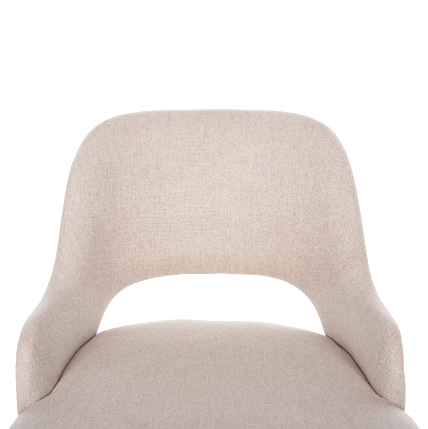 Стол DELF  цвят бежов-натурал 48x55x76