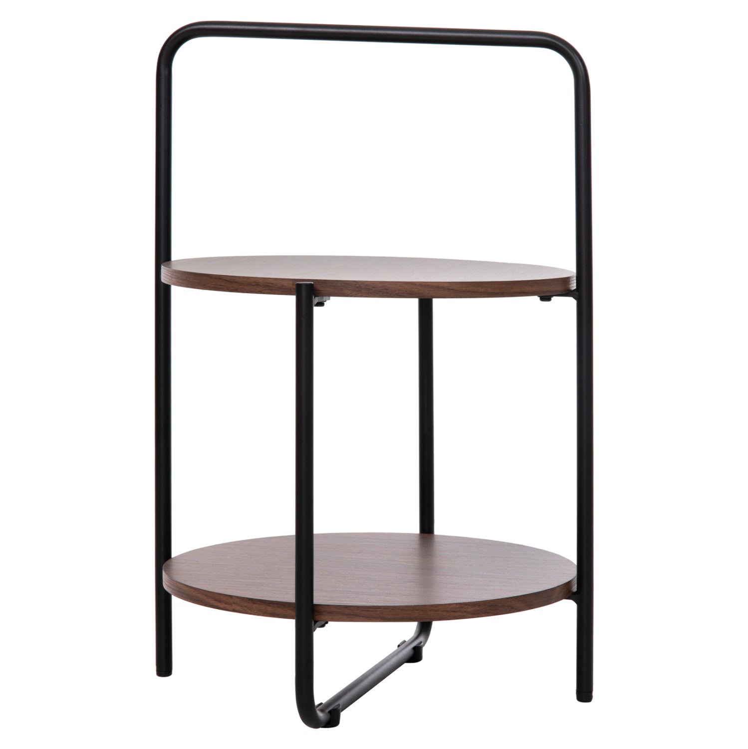 Помощна маса SYLO цвят орех-черен  Φ44x66см