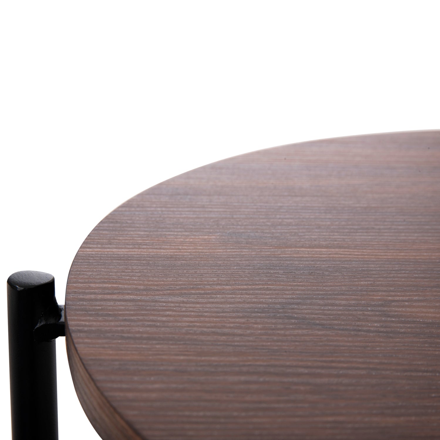 Помощна маса SYLO цвят орех-черен  Φ44x66см