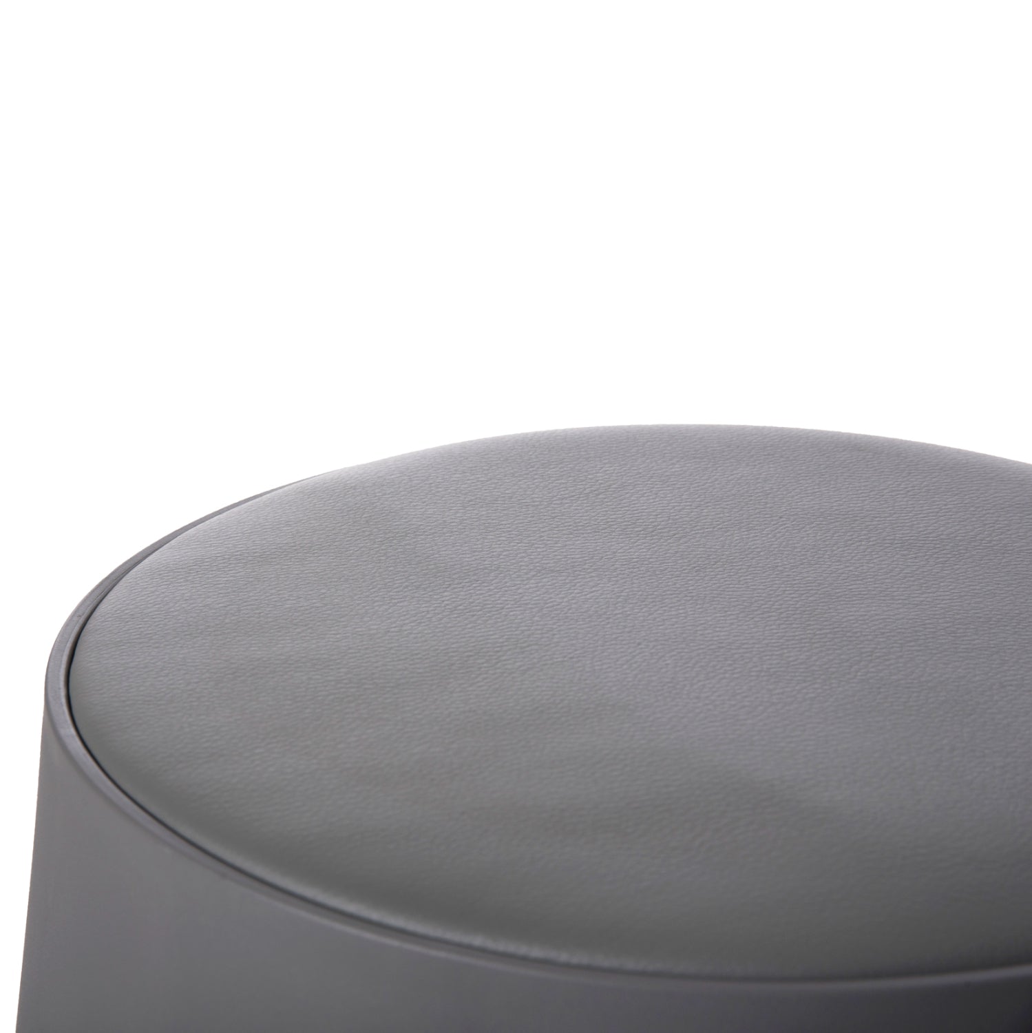 Табуретка DENTY сив цвят Φ30x45