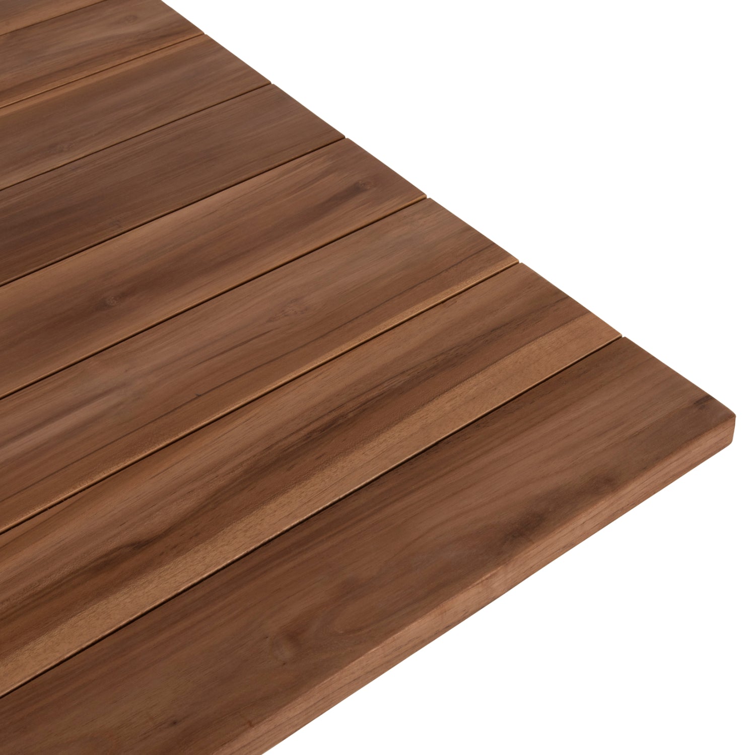 Маса Лео 80х80 -натурал тиково дърво