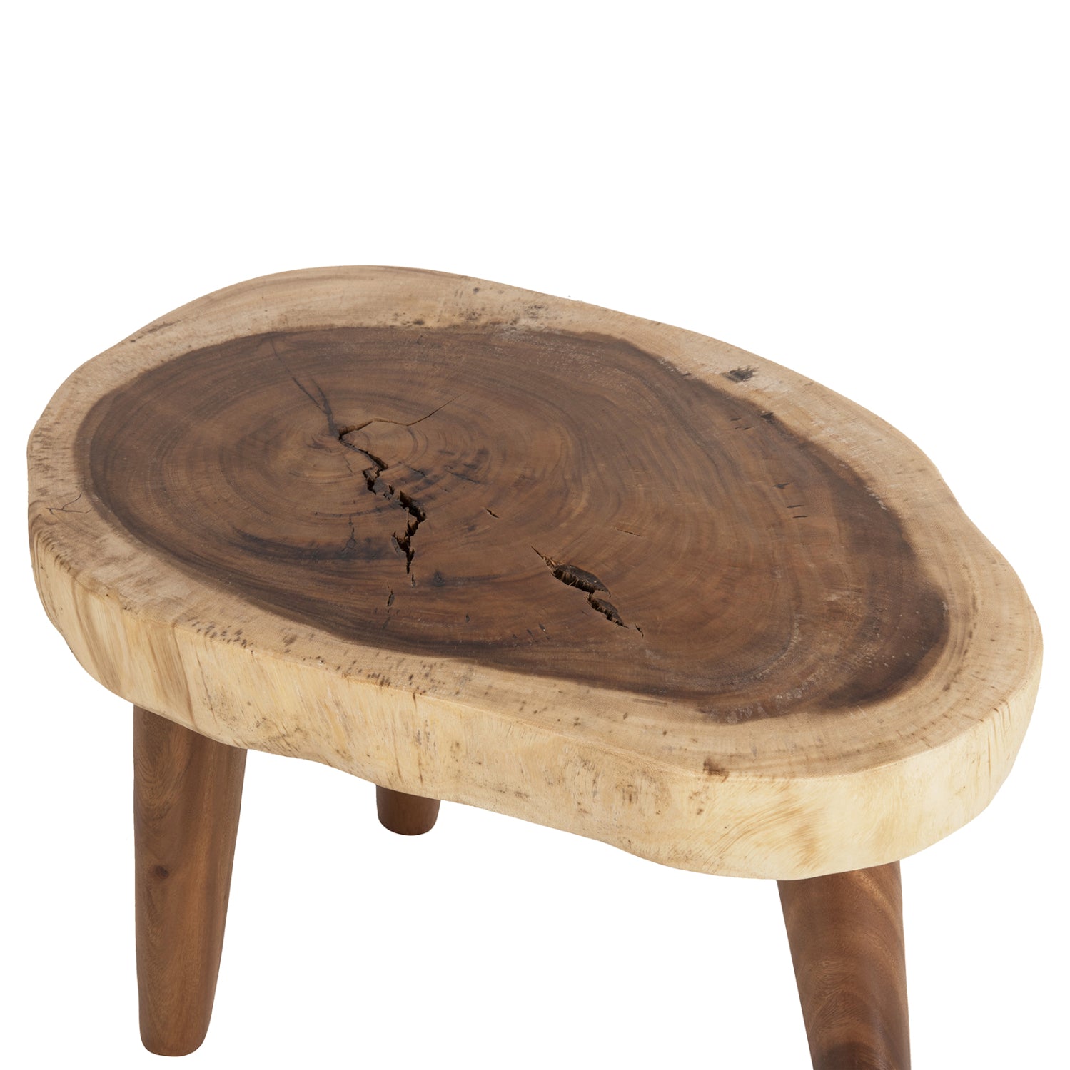 Странична маса  DOMPU  естествен цвят 66x44x46см