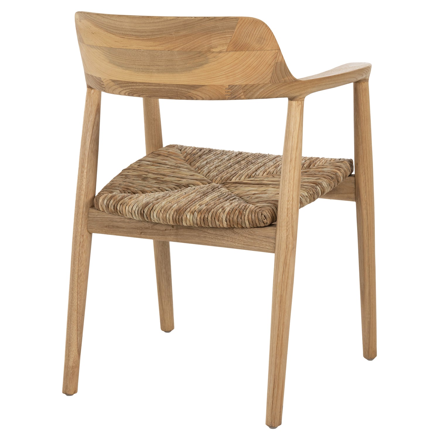 Кресло Kingsley /седалка ратан/  в естествен цвят 57.5x54x80см.