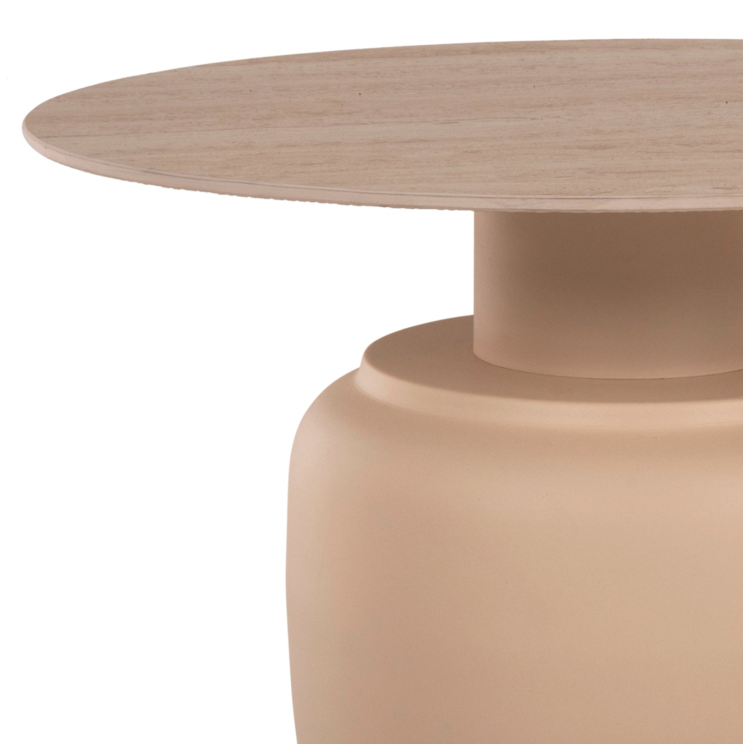 Помощни маси Ферен цвят бежов-слонова кост