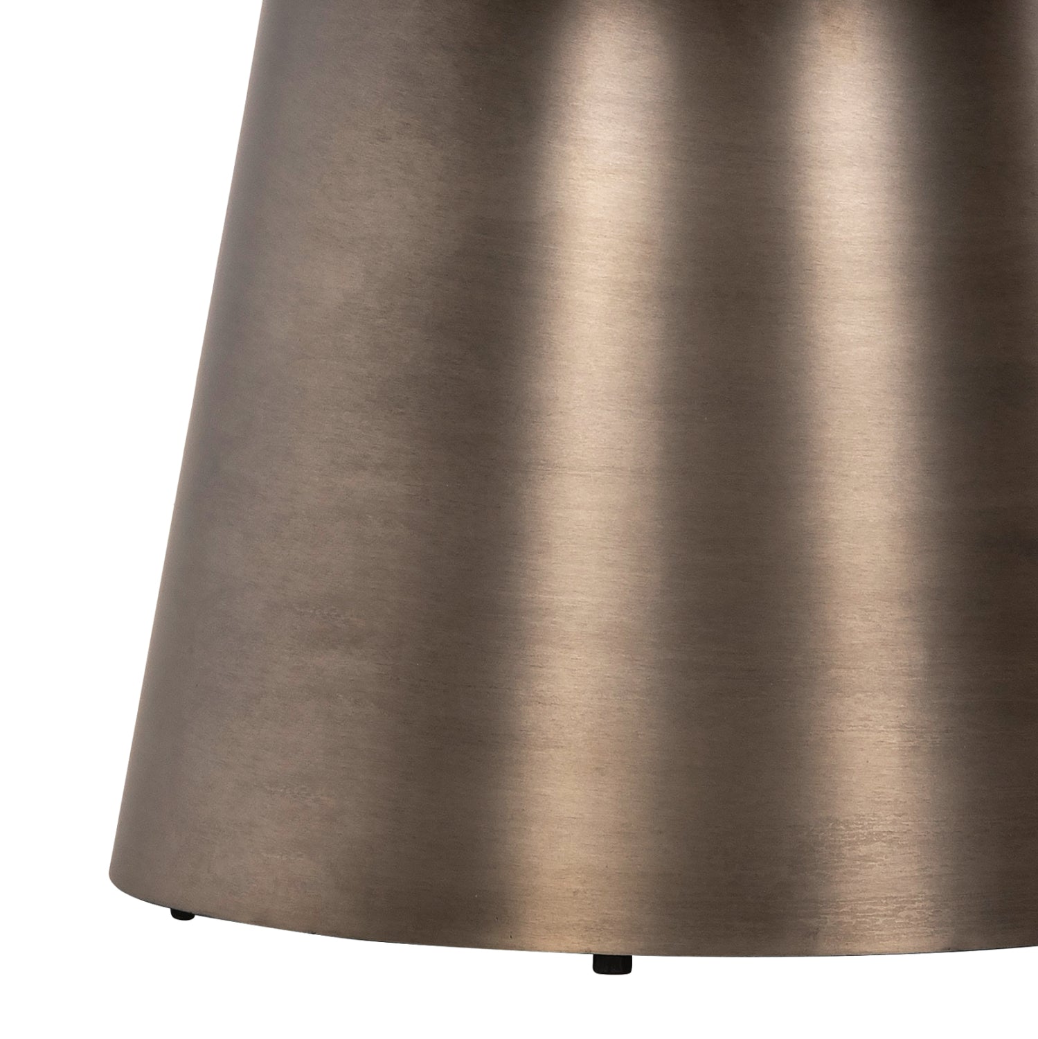 Комплект холни маси NICKELY 2 бр сребрист цвят мат  Φ80x41см и Φ60x36см