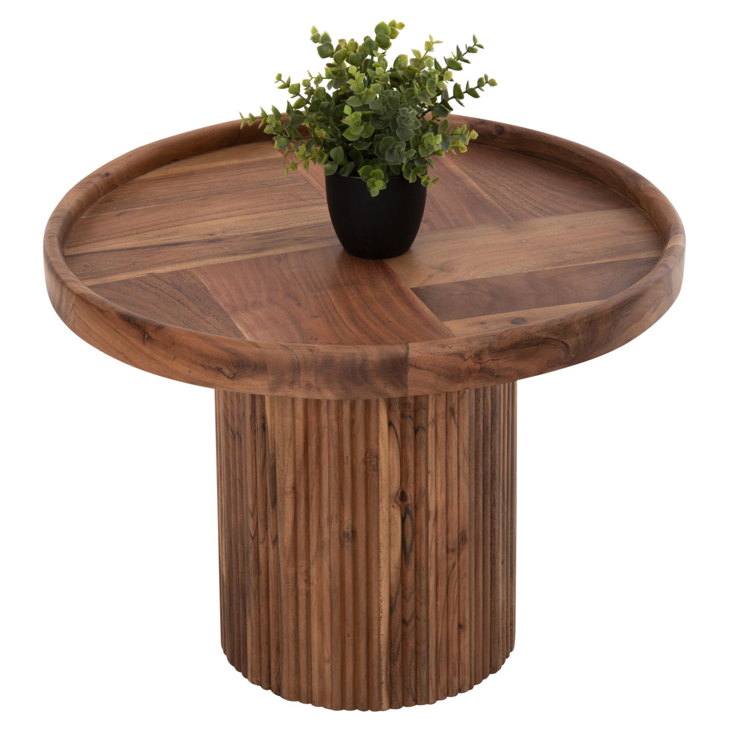 Странична маса RAJJEH естествен цвят Φ60x45Hсм