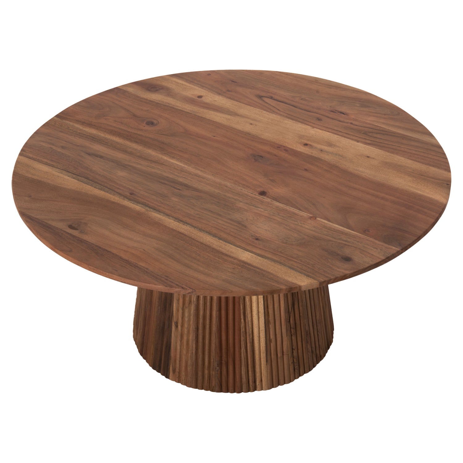 Холна маса GROOT Φ80x48см акациево дърво