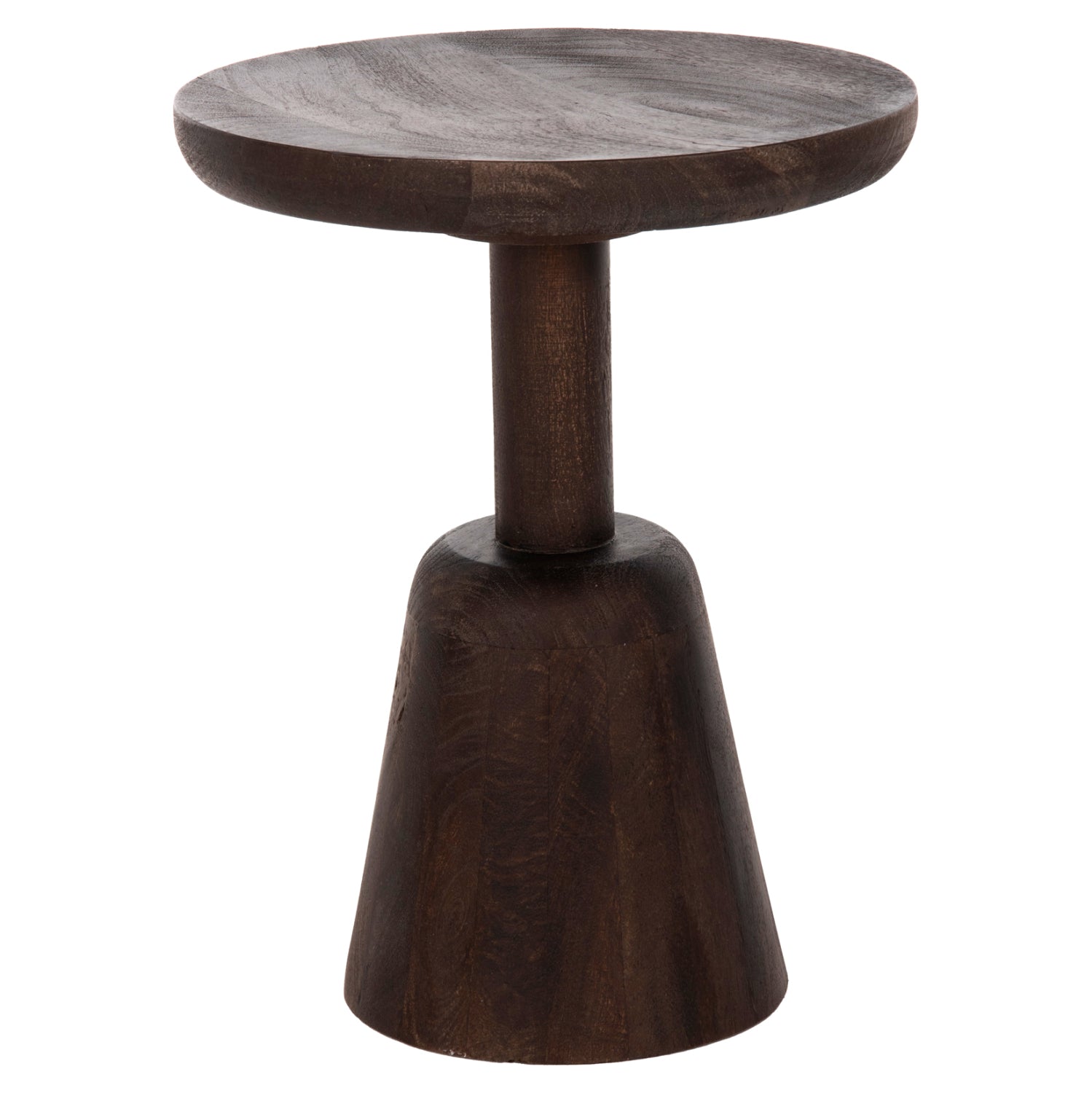 Странична маса CRABB кафяв цвят Φ40x49.5см