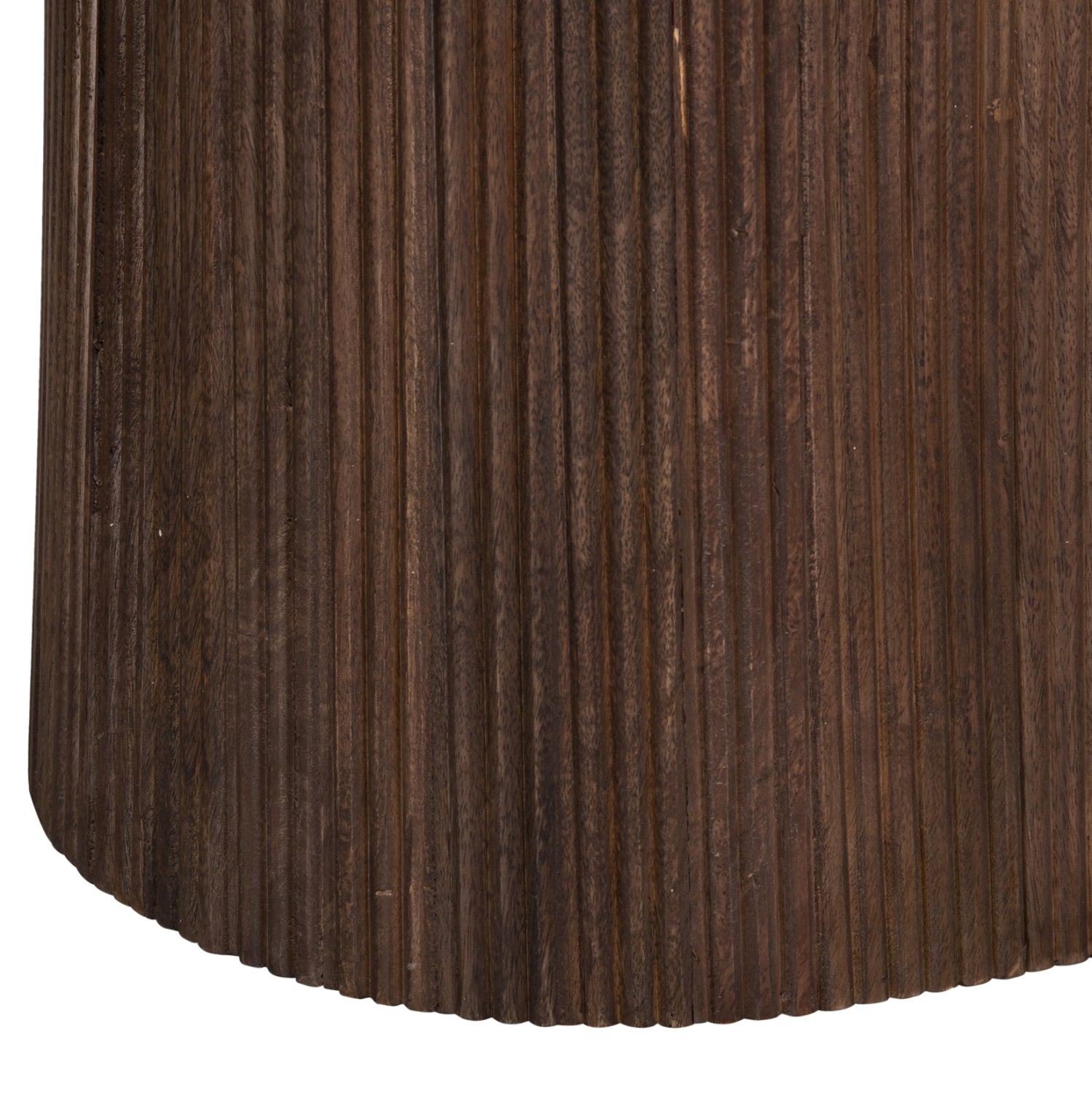 Овална маса PURGER бял-кафяв цвят 180x90x76