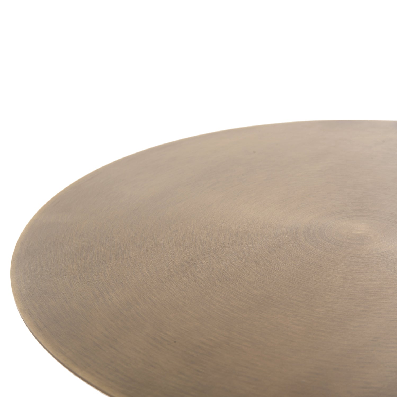 Помощна маса Сити черен-златист цвят Φ51Χ55.5см