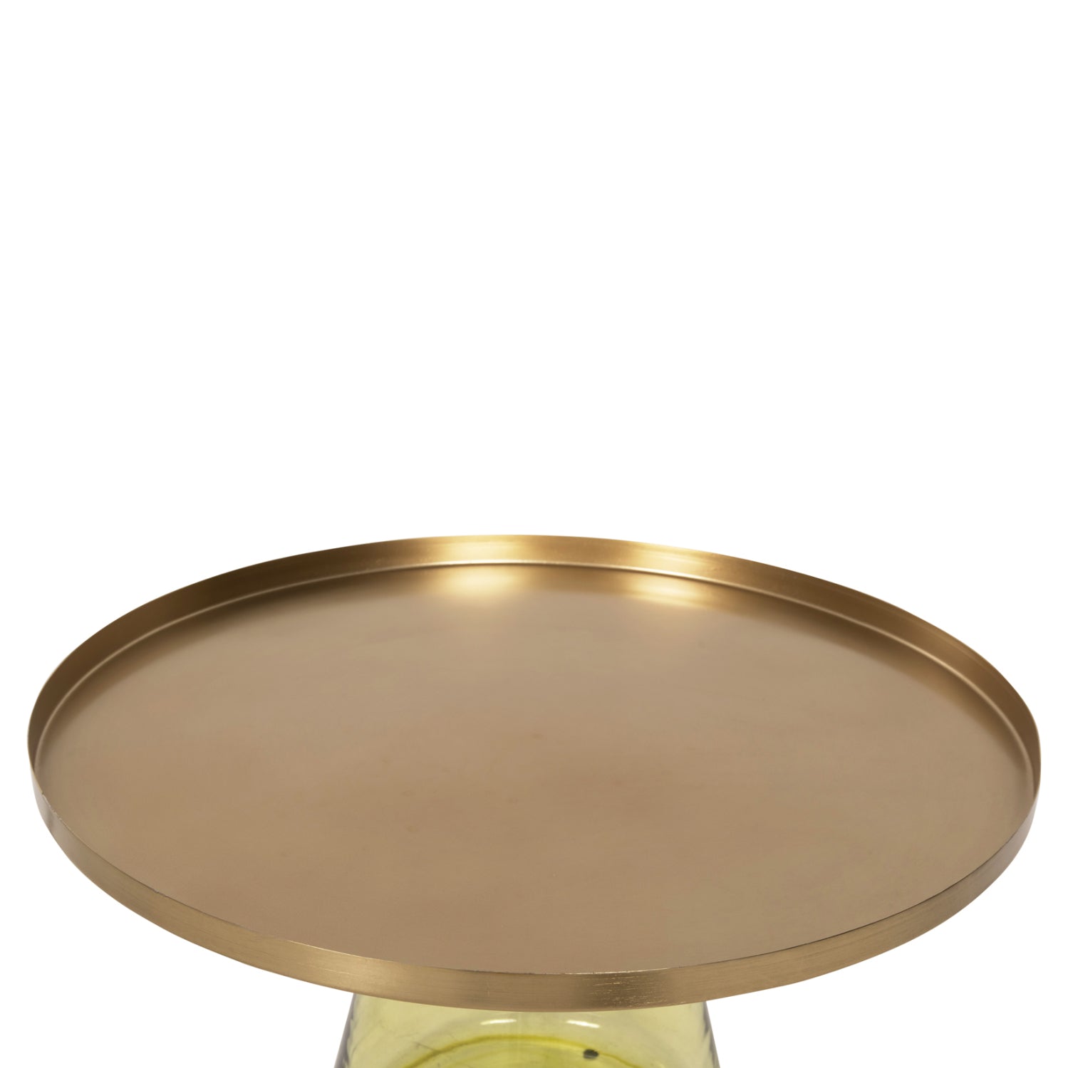 Холна маса  SCAL цвят жълт-златист Φ76x43.5cм