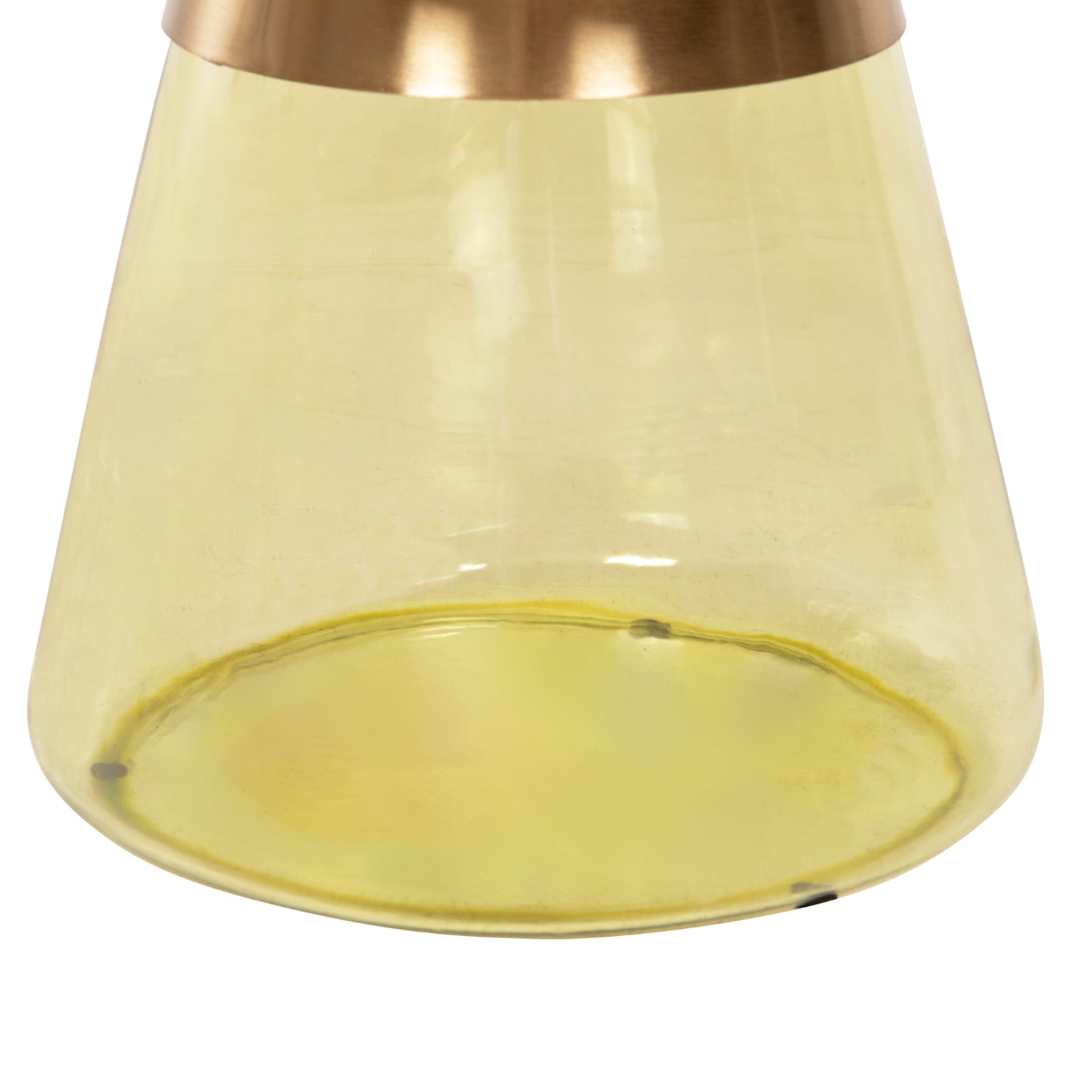 Холна маса  SCAL цвят жълт-златист Φ76x43.5cм