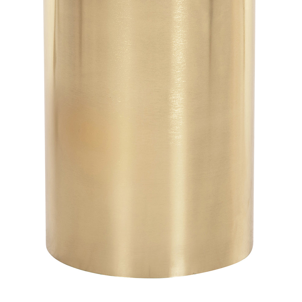 Помощна маса CARMO цвят лилав-златист  Φ39Χ54см