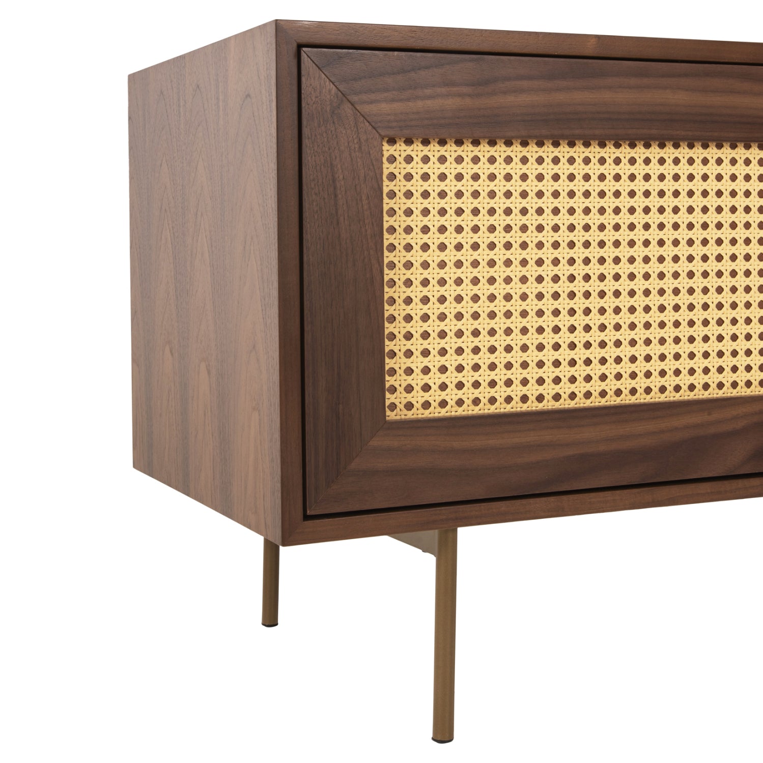 Тв шкаф MEEN цвят орех 160x40x52