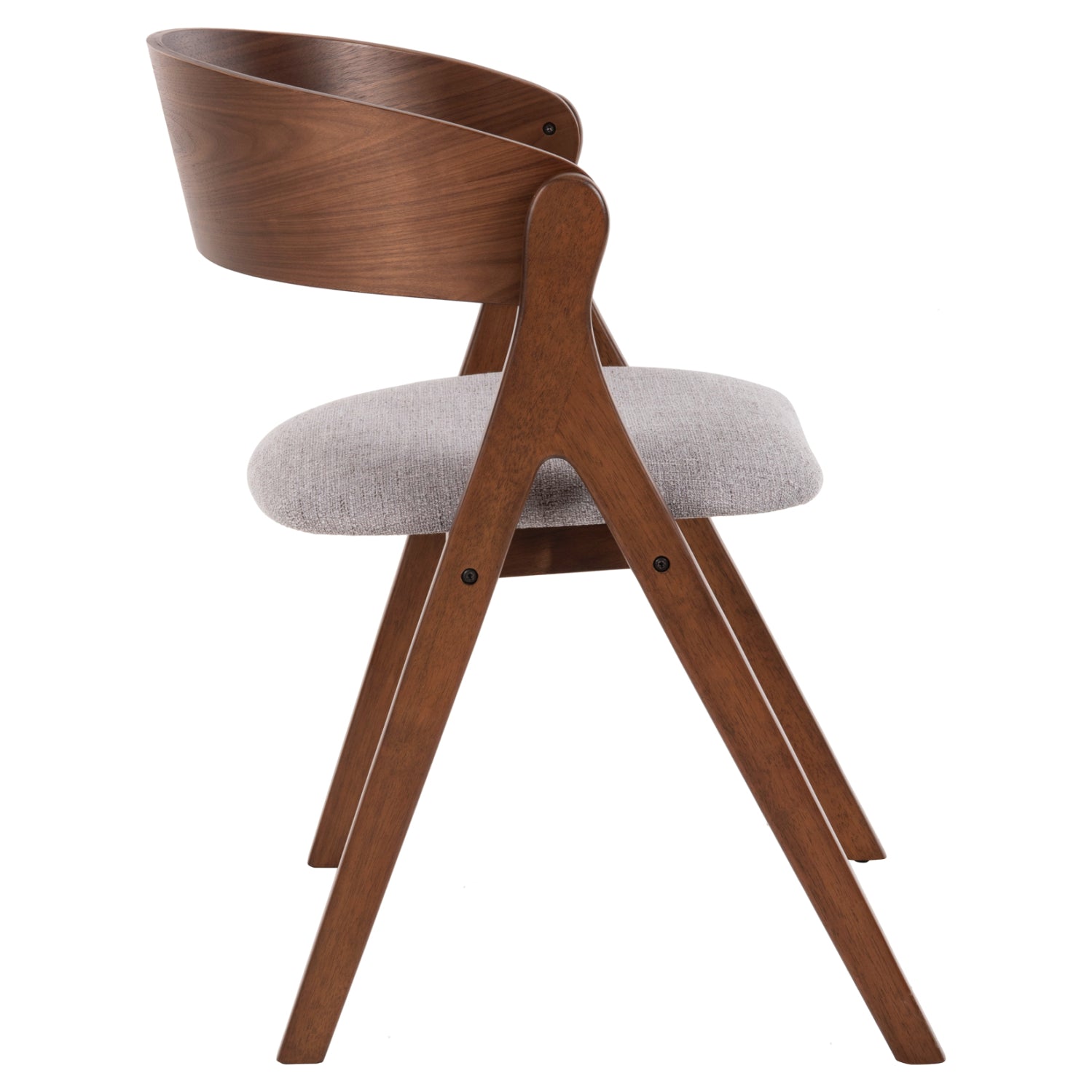 Стол Некер цвят орех-бежов