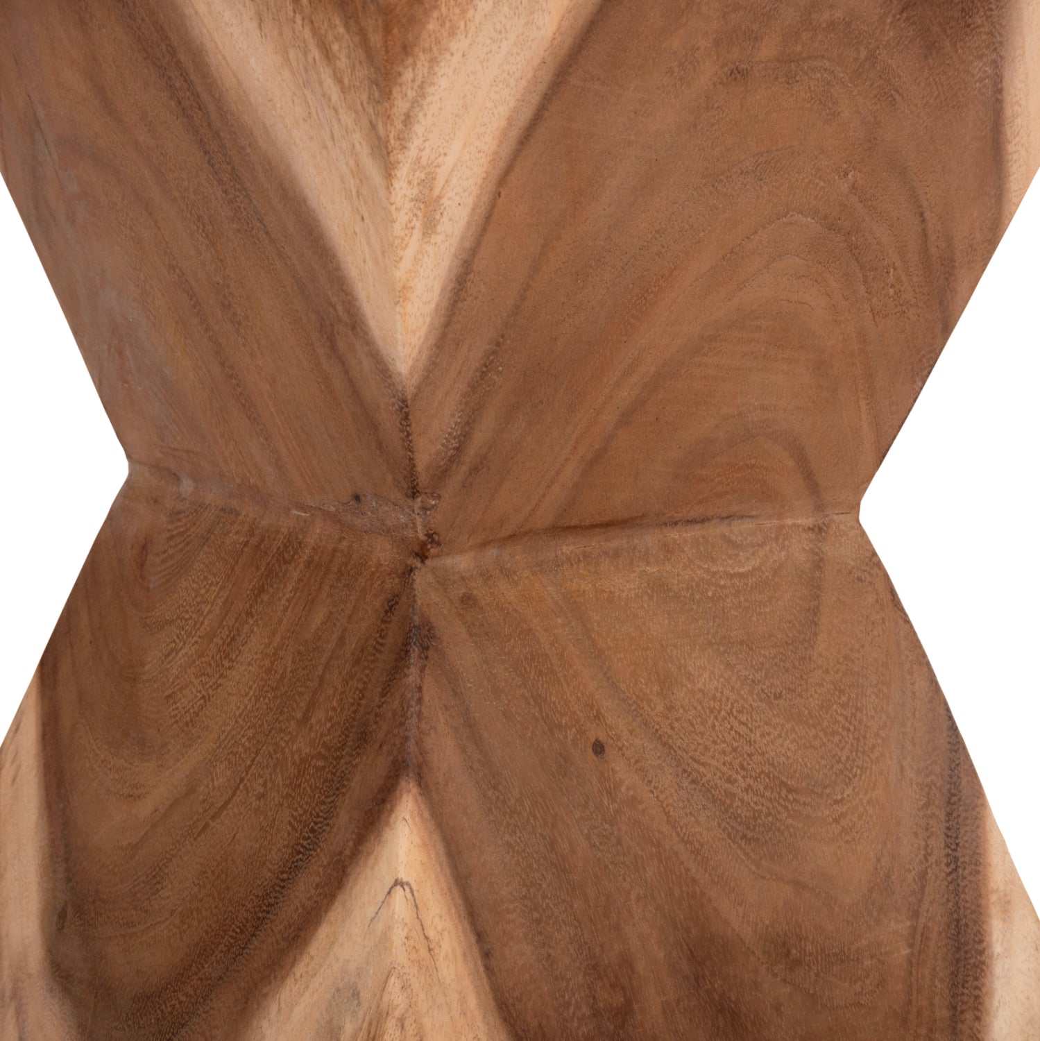 Помощна табуретка Аnvil от суарова дървесина в естествен цвят 31x31x45см