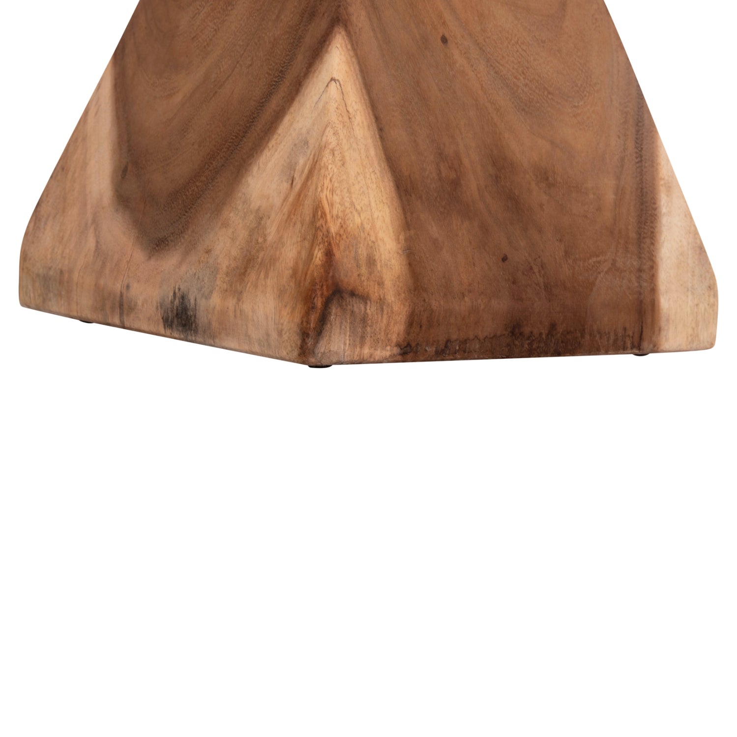 Помощна табуретка ANVIL  от суарова дървесина в естествен цвят 31x31x45см