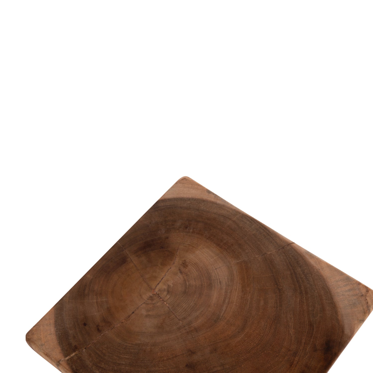 Помощна табуретка Аnvil от суарова дървесина в естествен цвят 31x31x45см