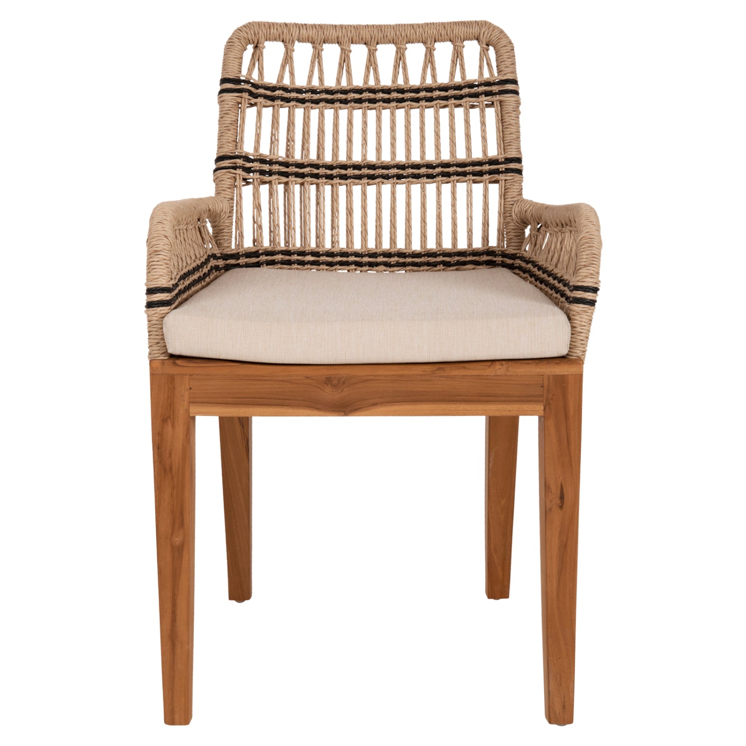 КреслоSTARDOM цвят натурал-черен  57x65x83