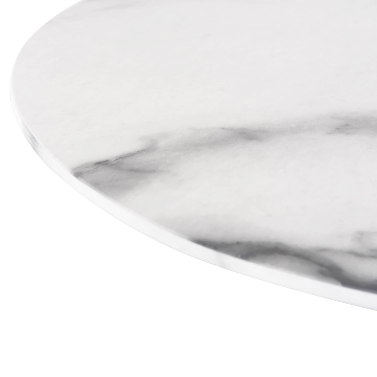 Трапезна маса  PRENTIS бял цвят керамика  180x90x76