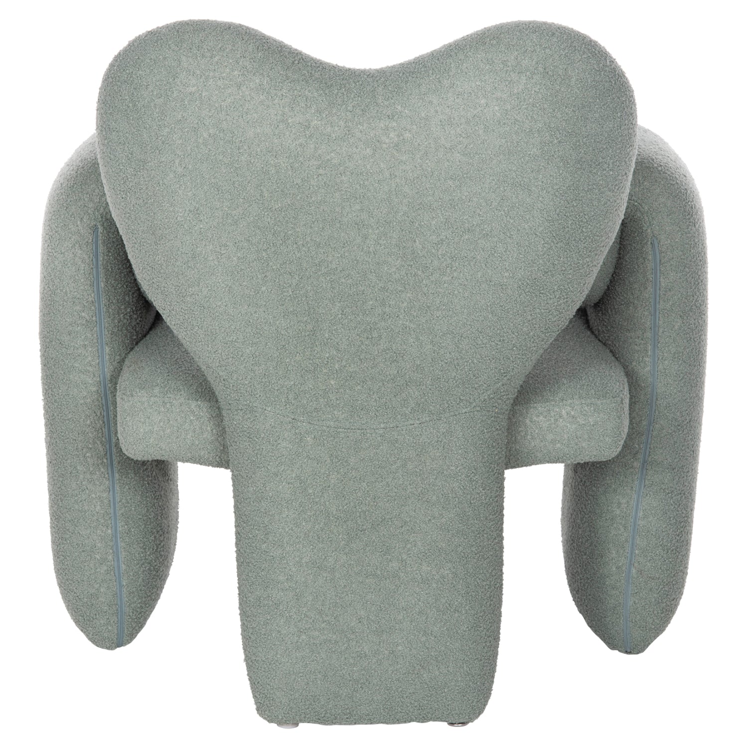 Кресло Харт букле цвят шам фъстък 84x74x87