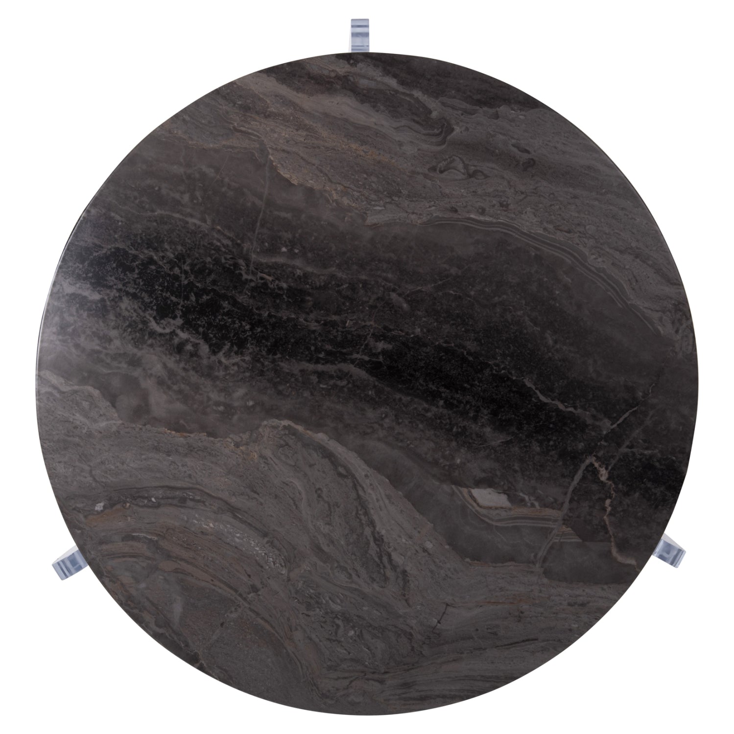 Холна маса  ACRYCON цвят сив мдф- акрил  Φ64x51см