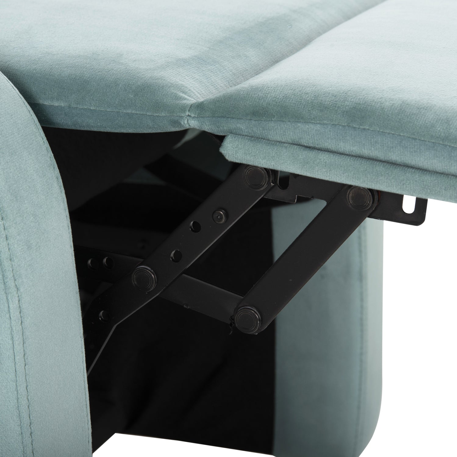 Релакс кресло Хабър цвят шамфъстък 67,5x90x104