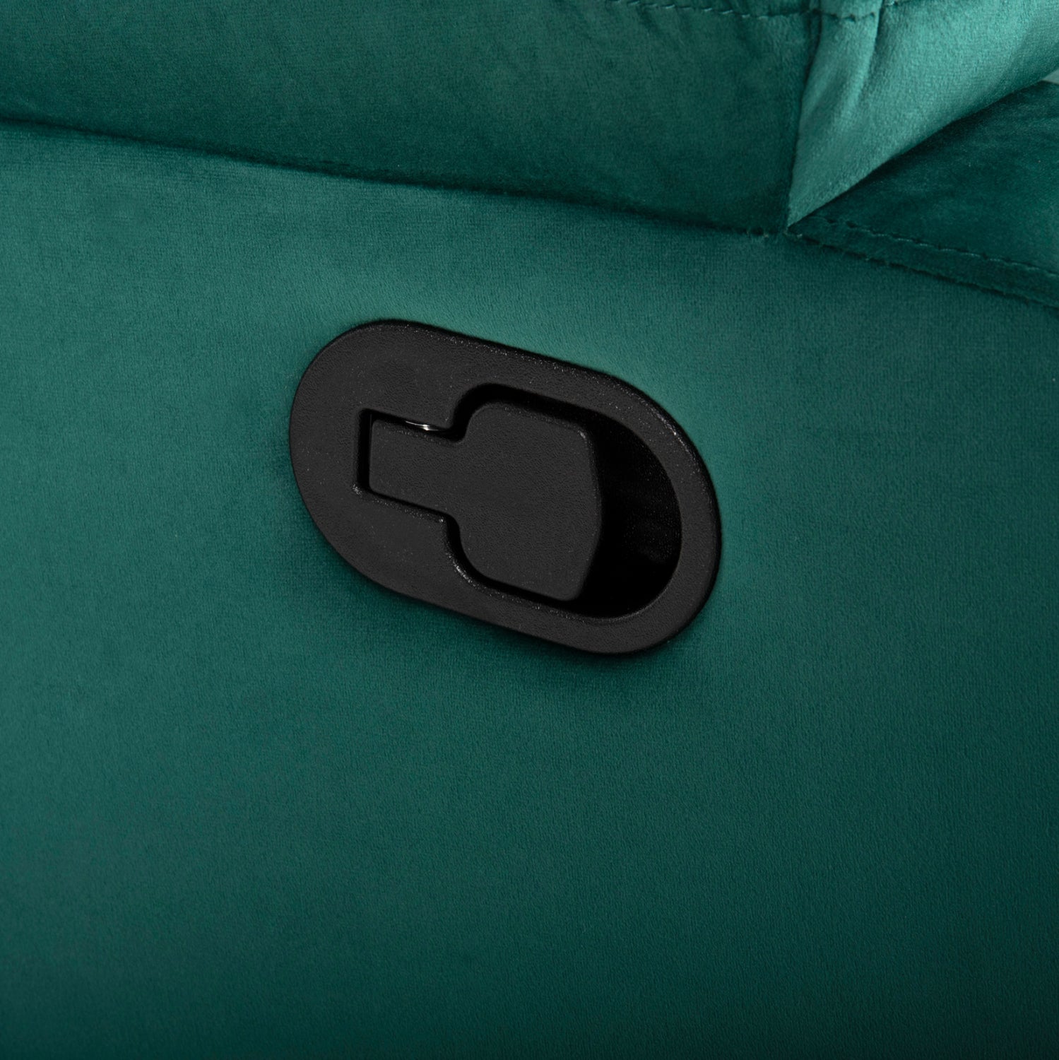 Релакс кресло Ясуму зелен цвят кадифе  80x93x100