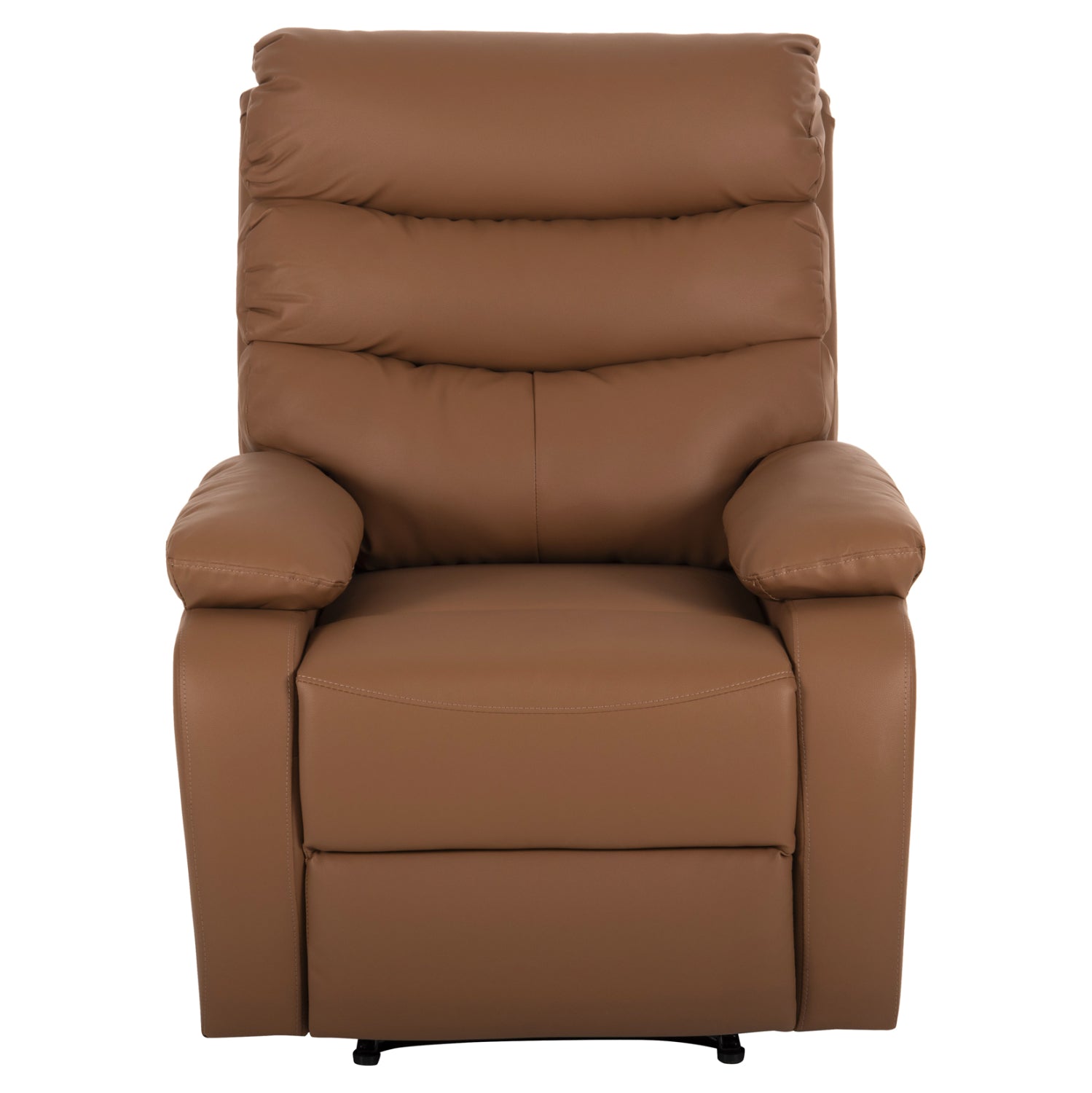 Релакс кресло Ясуму еко кожа кафяв цвят ПУ  80x93x100