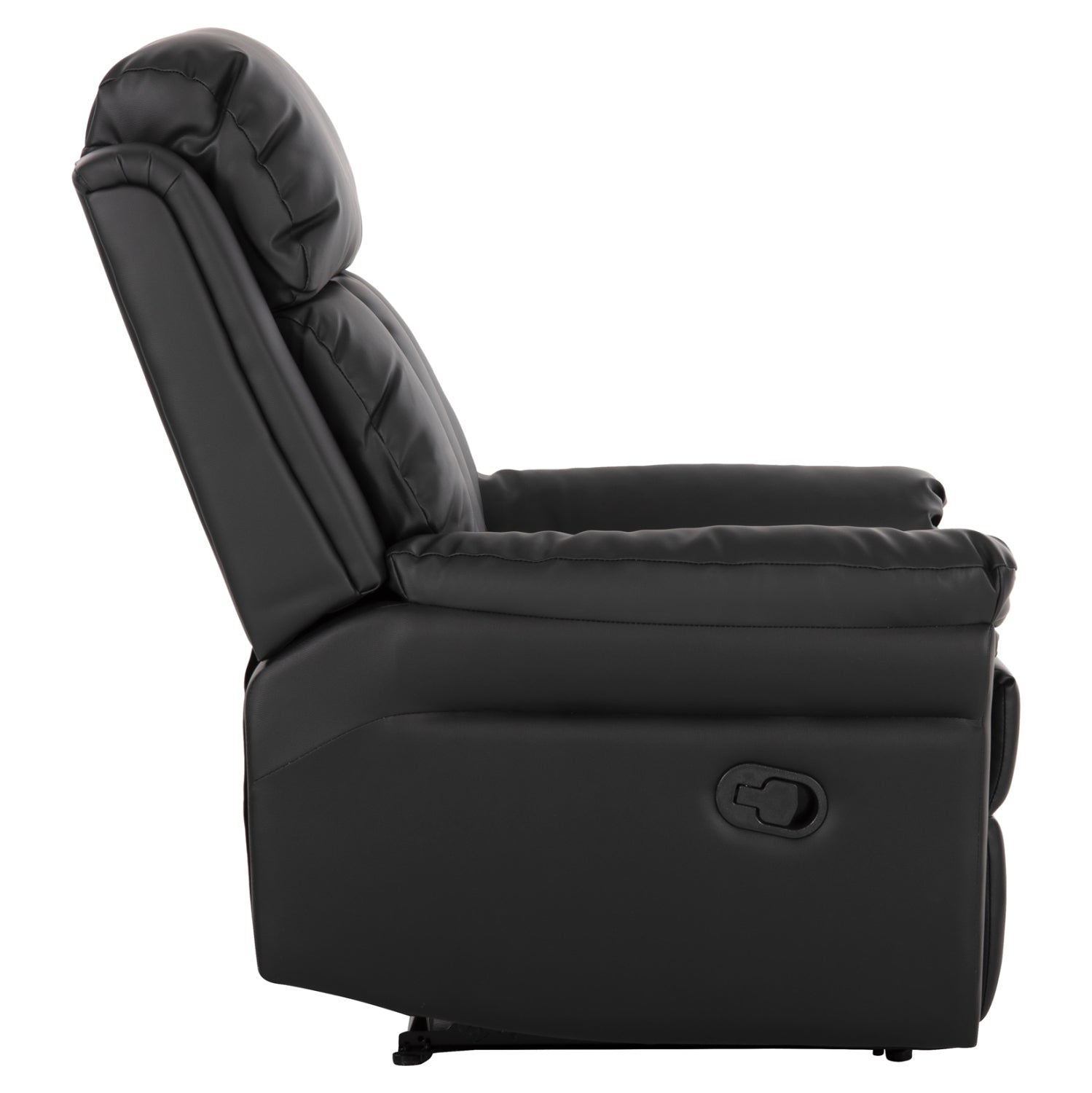 Масажно кресло HARP черен цвят PU 76x94x102