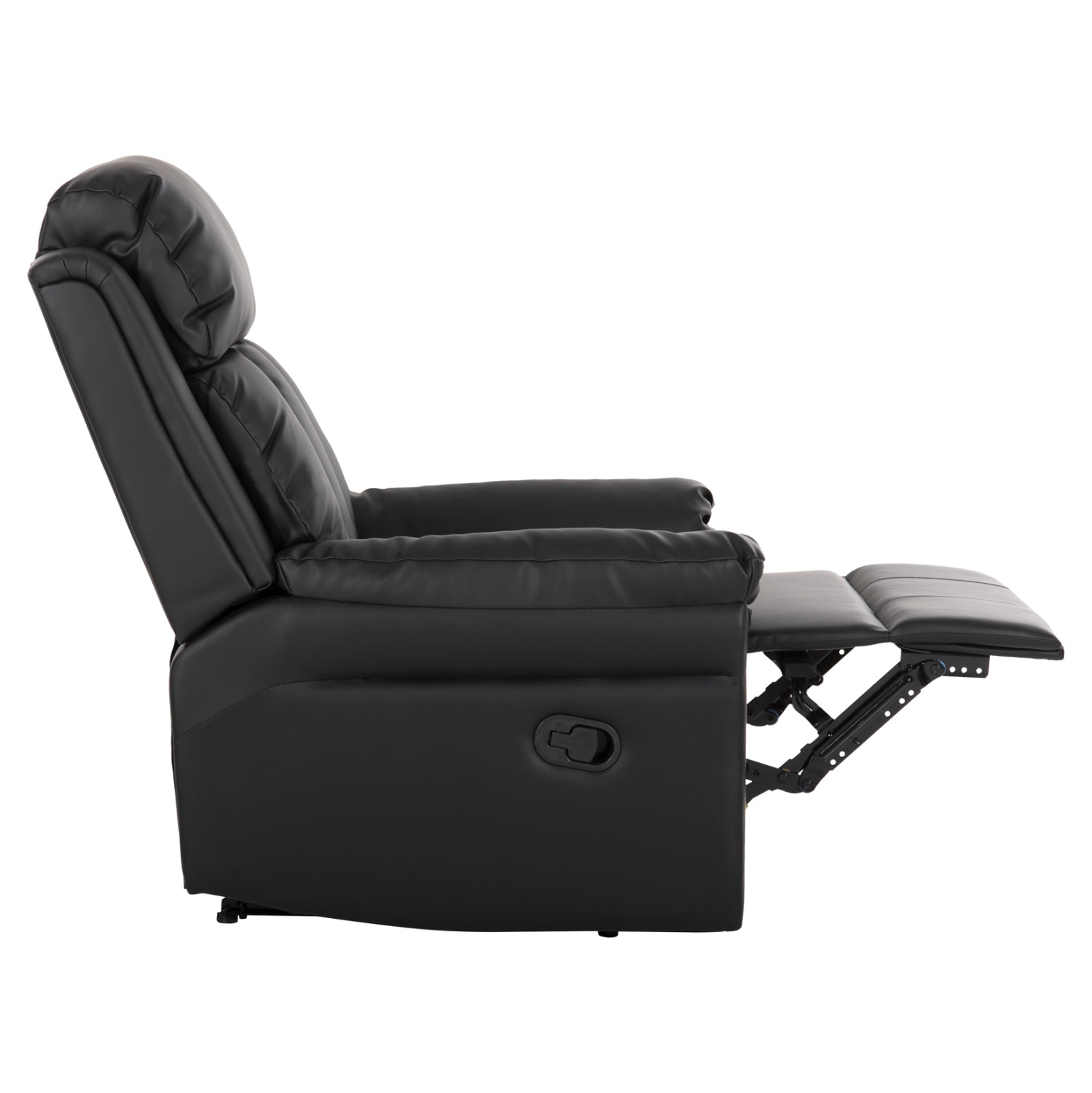 Масажно кресло HARP черен цвят PU 76x94x102